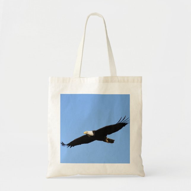 Soaring Bald Eagle Tragetasche (Vorne)