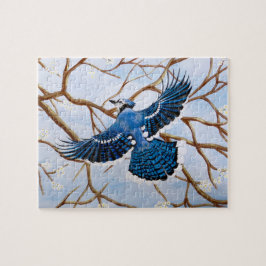 Soaring Blue Jay