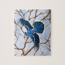 Soaring Blue Jay