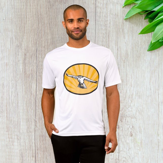 Soaring Falcon Bold Bird of Prey T-Shirt (Von Creator hochgeladen)
