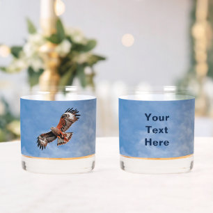 Soaring Red Kite Whiskyglas