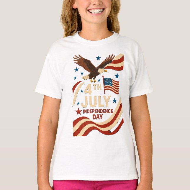 Soaring Spirit of Freedom. T-Shirt (Vorderseite)