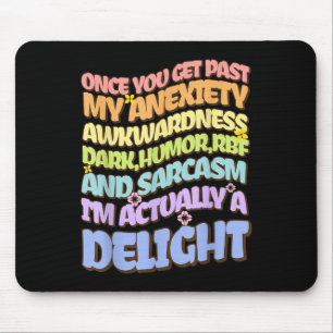 Sobald du meine Angst bestanden hast, bist du dunk Mousepad