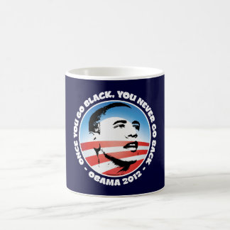 Sobald Sie Schwarzes gehen, gehen Sie nie zurück Kaffeetasse