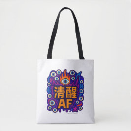 Sober AF - Chinesisch - Tote Tasche