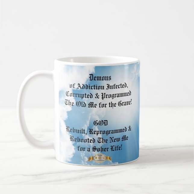 Sober Champions Kaffeetasse (Links)