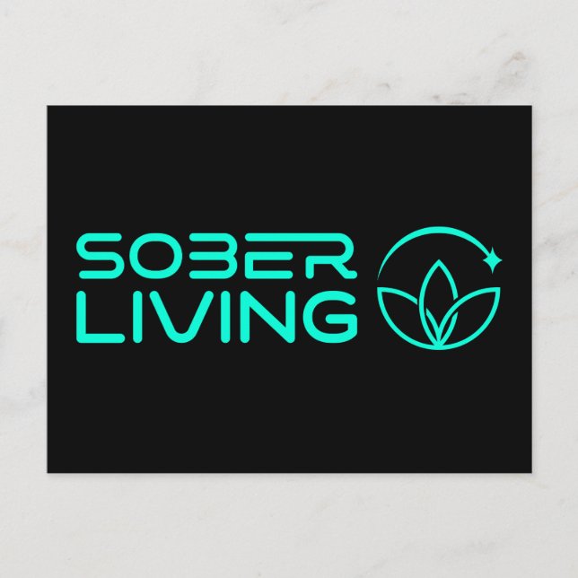 Sober & Shinting - Lotus Power Postkarte (Vorderseite)