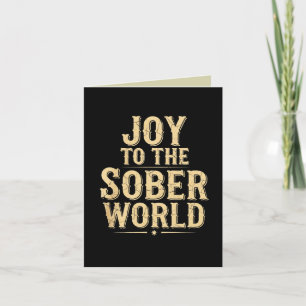 Sober Weihnachten