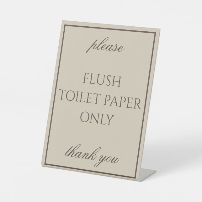 Sobre Classique Salle de bain Brown Panneau du Com (Recto)
