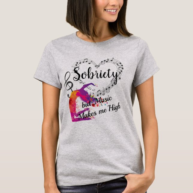Sobrence und Musik T-Shirt (Vorderseite)