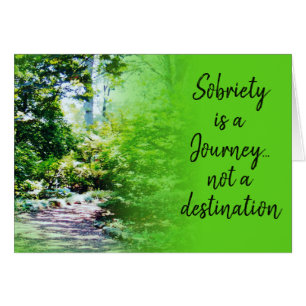 sobriété est une carte de voyage 19b