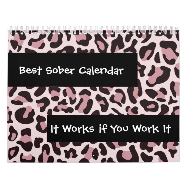 Sobriety 12 Schritte Saubere und nüchterne Erholun Kalender (Titelbild)