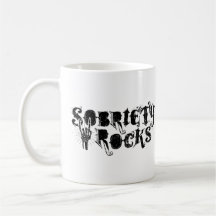 Sobriety Rocks for Fun Love Sober Rocker