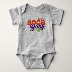 Soca Baby Typografie Strampler