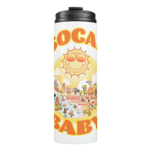 SoCal Baby Thermosbecher (Vorderseite)