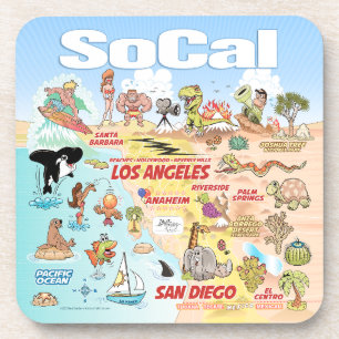 SoCal Getränkeuntersetzer