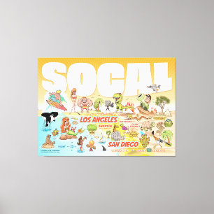 SoCal Leinwanddruck