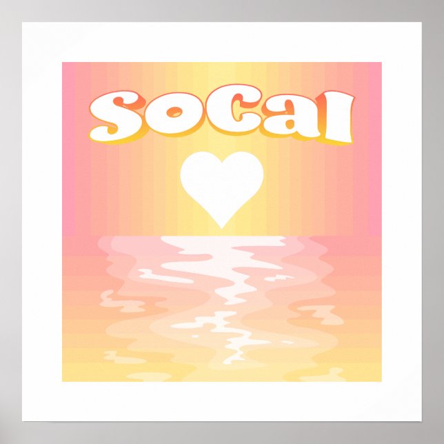 SoCal-Liebe Poster (Vorne)