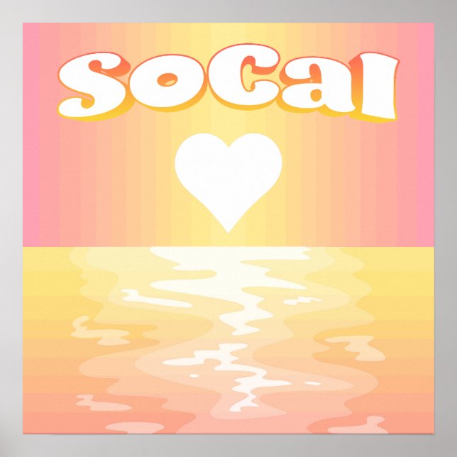 SoCal-Liebe Poster (Vorne)