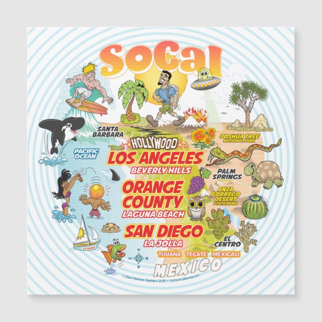 SoCal Magnet (Vorderseite)