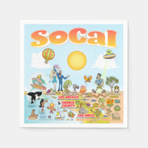 SoCal Napkins Serviette