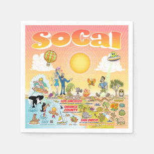 SoCal Napkins Serviette