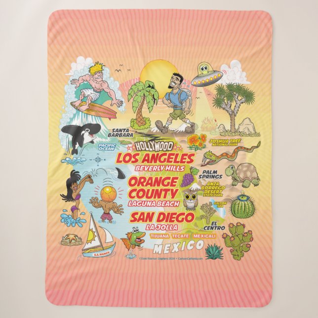 SoCal Paradise Sherpadecke (Vorderseite)
