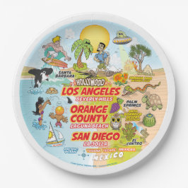 SoCal Plate Pappteller