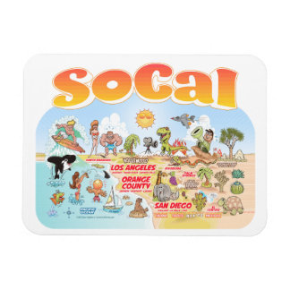 SoCal Souvenir Magnet