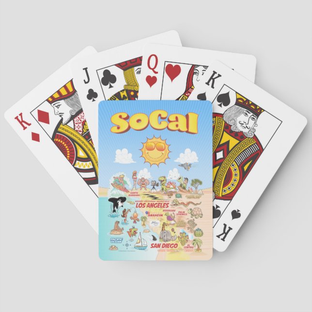 SoCal Spielkarten (Rückseite)