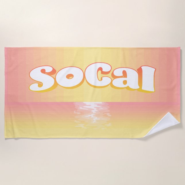 SoCal Strandtuch (Vorderseite)