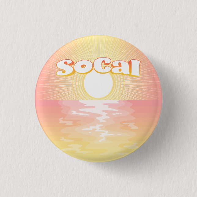 SoCal Sunset Button (Vorderseite)
