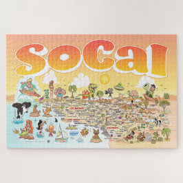 SoCal Sunset Jigsaw Puzzle