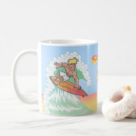 SoCal Surfer mit Sun Kaffeetasse