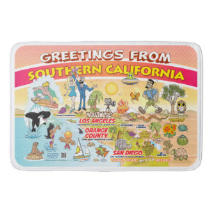 SoCal Welcome Mat Badematte