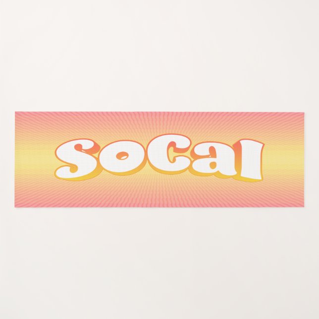 SoCal Yoga Mat Yogamatte (Vorderseite (Horizontal))