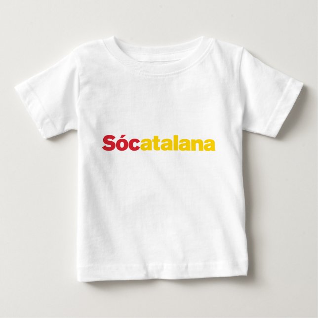 Sócatalana Babe Baby T-shirt (Vorderseite)