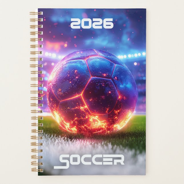 SOCCER 2026 - PLANER (Vorderseite)