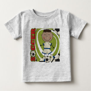 SOCCER - Afrikanischer amerikanischer Junge - Hemd Baby T-shirt