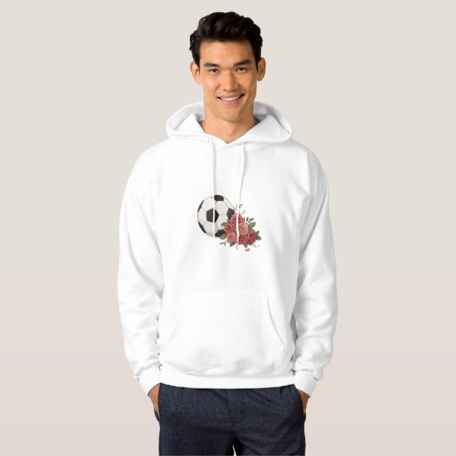 Soccer ball and Pink Hoodie (Vorne ganz)