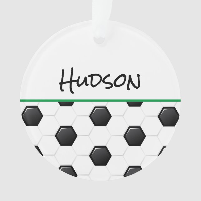 Soccer Ball Joueur NOM Exécuter Kick Goal Fun (devant)