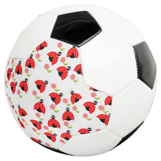Soccer Ball Ladybug (Dreiviertel)