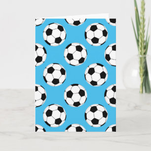 Soccer Ball Pattern Karte