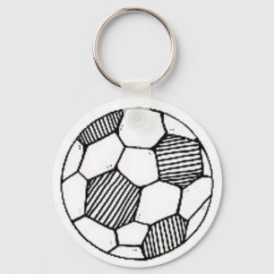 Soccer Ball Schlüsselanhänger