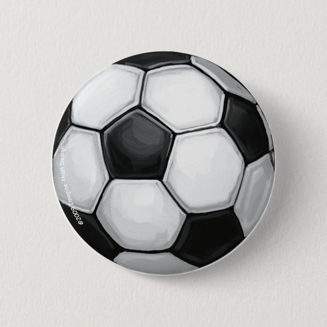 Soccer-Ball-Taste Button (Vorderseite)