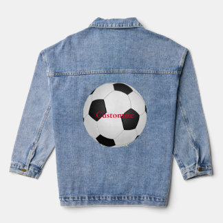 Soccer Ball Thunder_Cove Jeansjacke