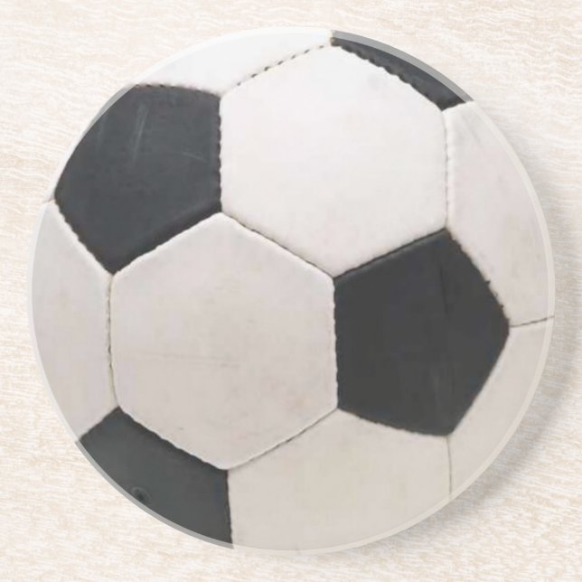 Soccer-Ball-Untersetzer Getränkeuntersetzer (Vorne)