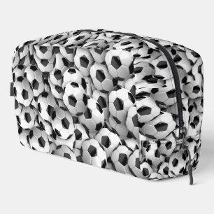 Soccer Balls Design Dopp Kit Bag Waschbeutel