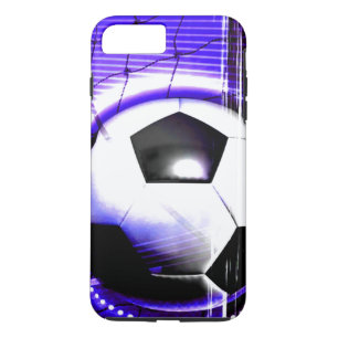 Soccer Blue Personalize mit Namen oder Teamname Case-Mate iPhone Hülle