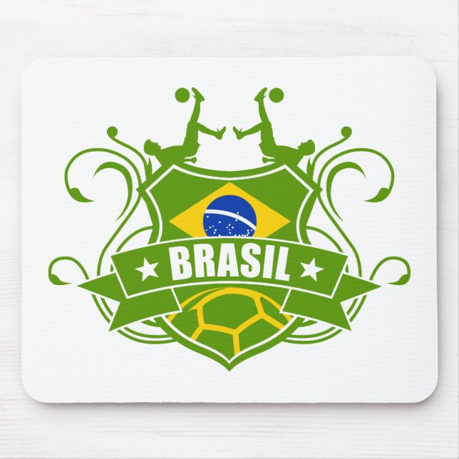 soccer BRASIL Mousepad (Vorne)